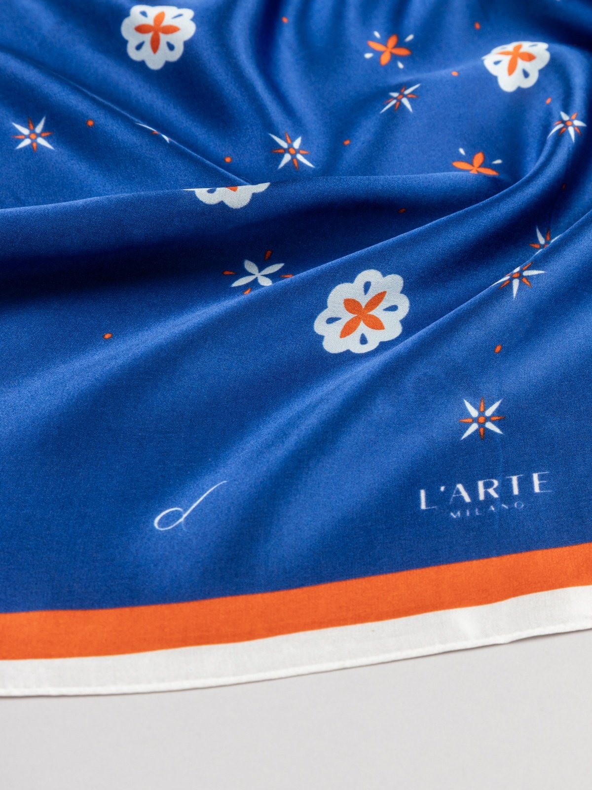 Women's silk scarf-1