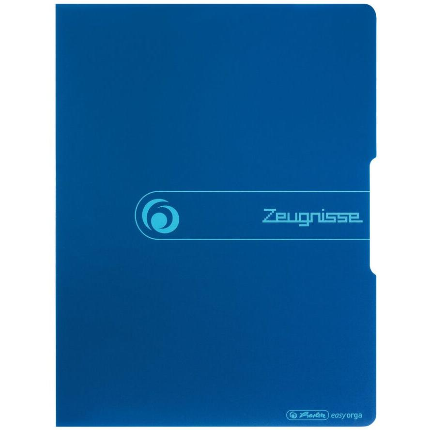 Herlitz Sichtbuch "Zeugnisse" opak blau 20 Hüllen (11208360) (11208360)
