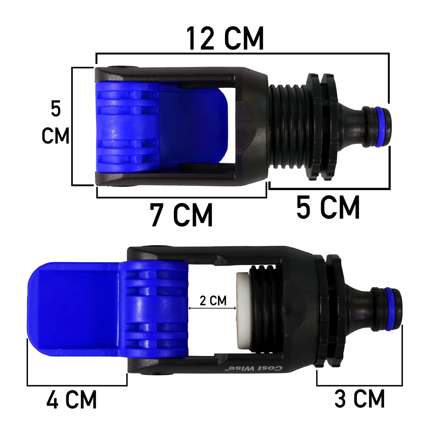Blue Costwise Kitchen Tap Adapter-3