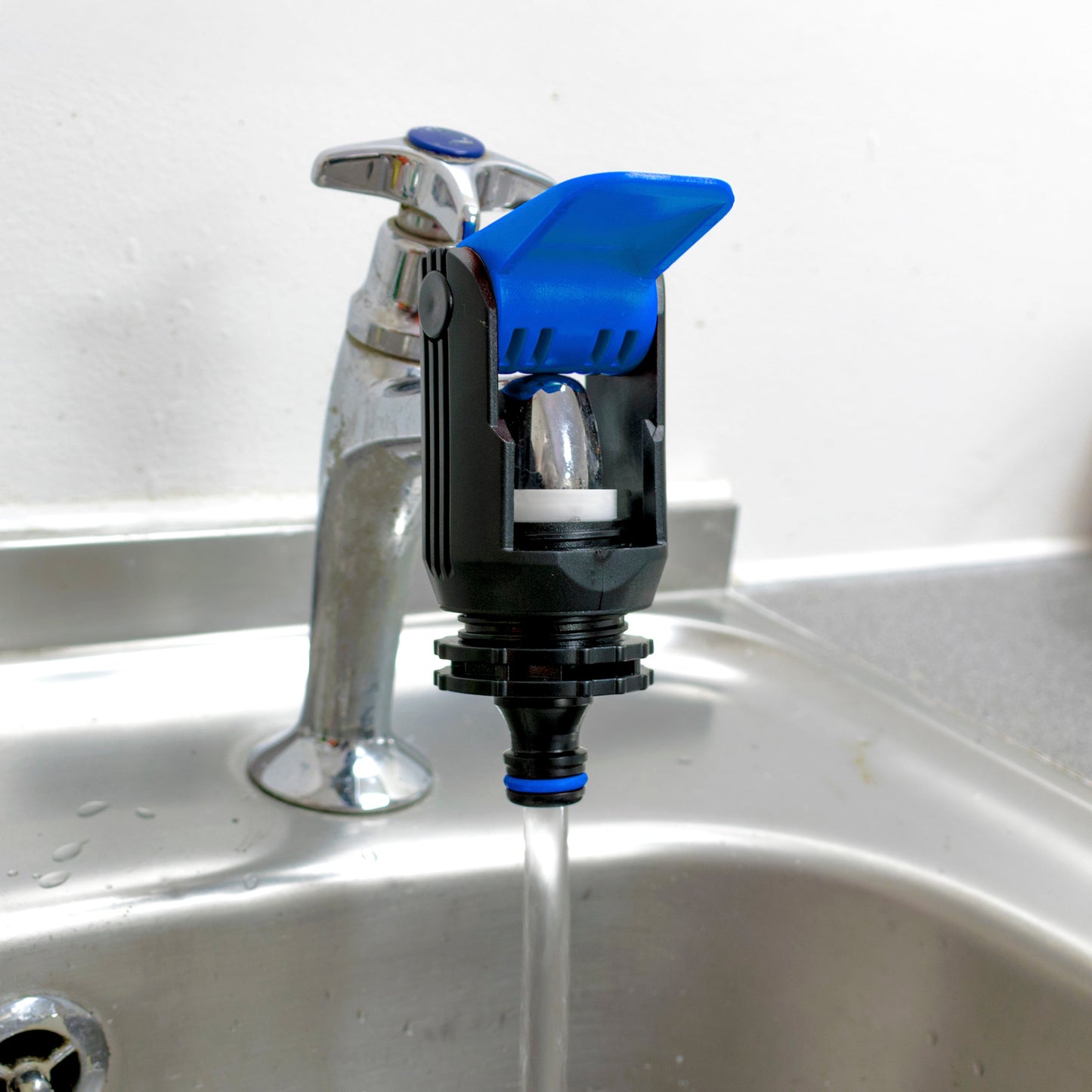 Blue Costwise Kitchen Tap Adapter-0