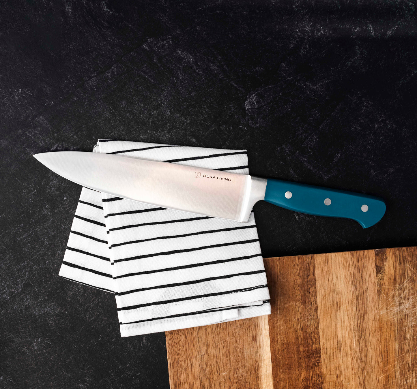 Superior 4 Piece Kitchen Knife set - Royal Blue-2