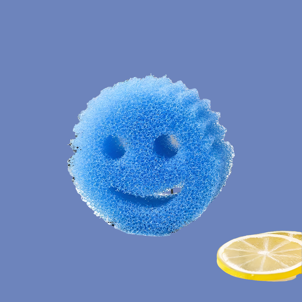 Dishwashing Sponge Useful Things for Home Car Cleaning Brush Clean Glass Windows Kitchen Supplies Tools Household Accessories