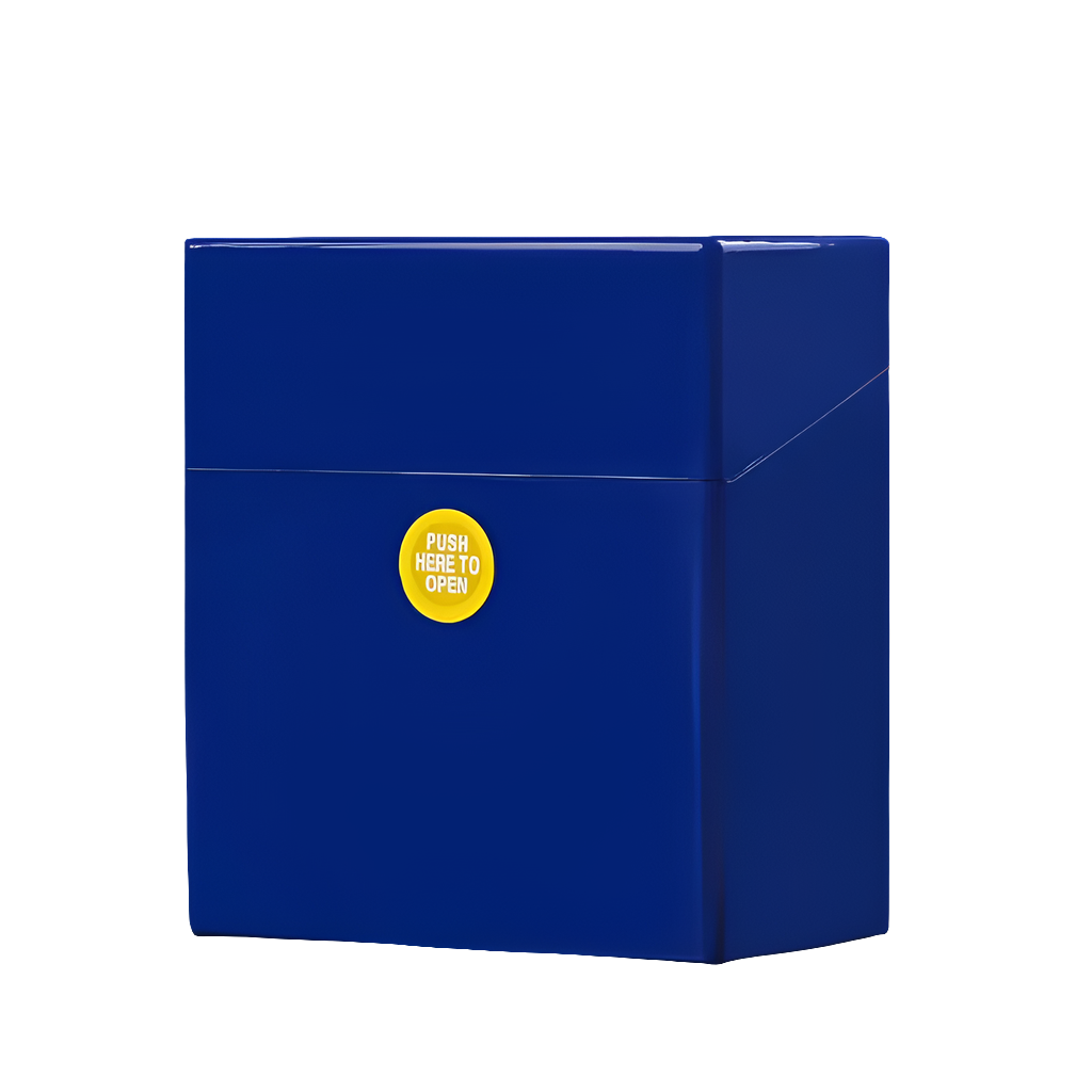 20/30/40/50pcs Cigarettes In Large Capacity Portable Plastic Storage Box Moisture-proof Sealed Cigarette Case