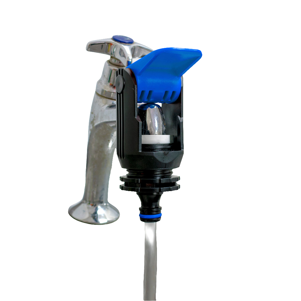 Blue Costwise Kitchen Tap Adapter