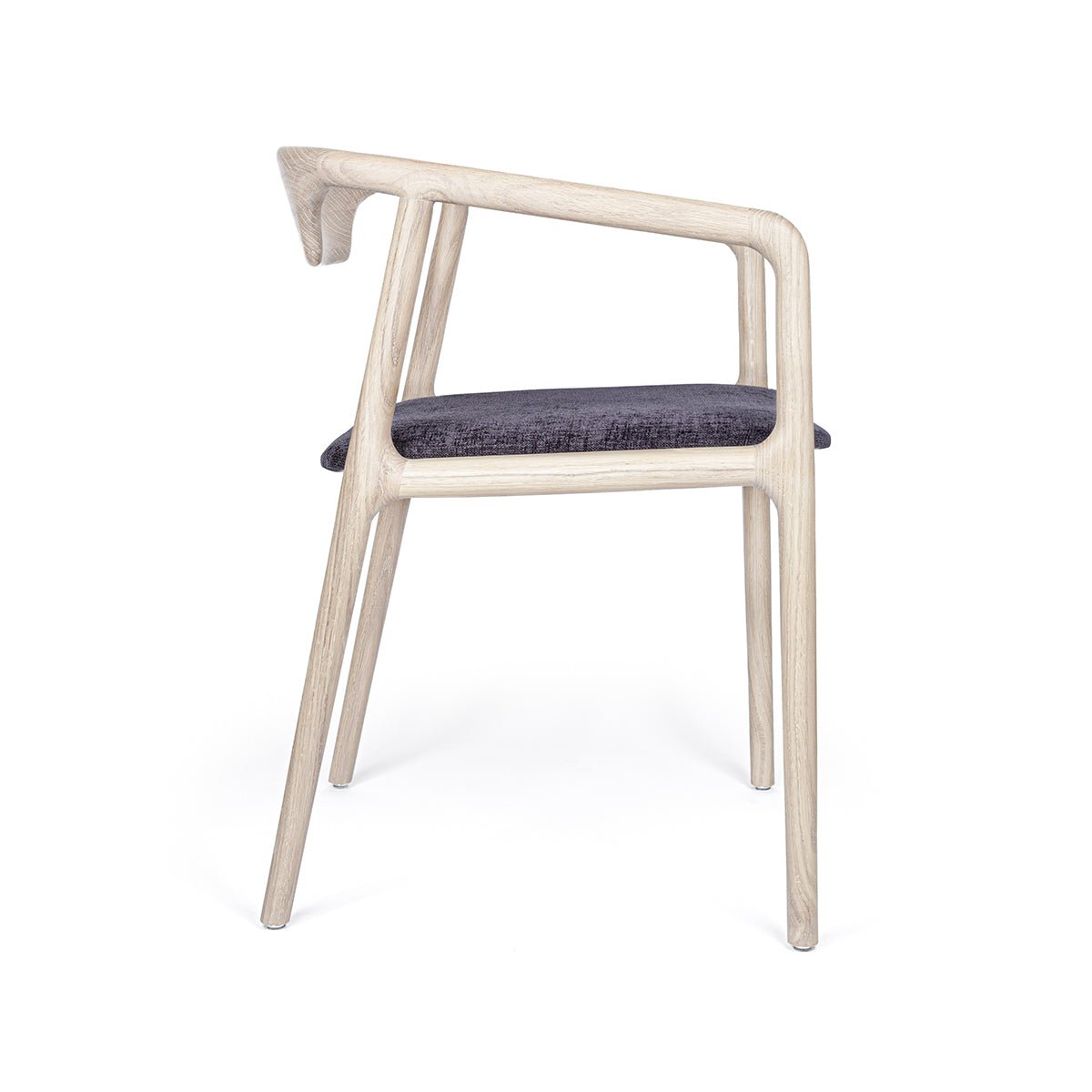 Stuhl mit Lehne, Eiche, Naturoptik-3