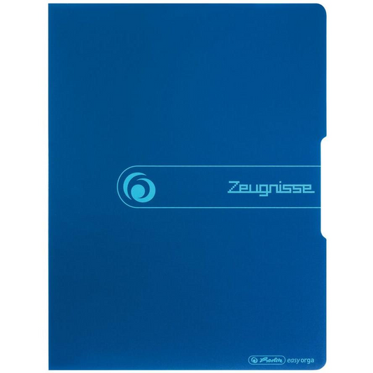 Herlitz Sichtbuch "Zeugnisse" opak blau 20 Hüllen (11208360) (11208360)