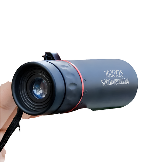 New 2000x25 HD Monocular Telescope Mini Portable Mobile Phone Telescope with Holder Camping Hunting Birdwatching Telescope