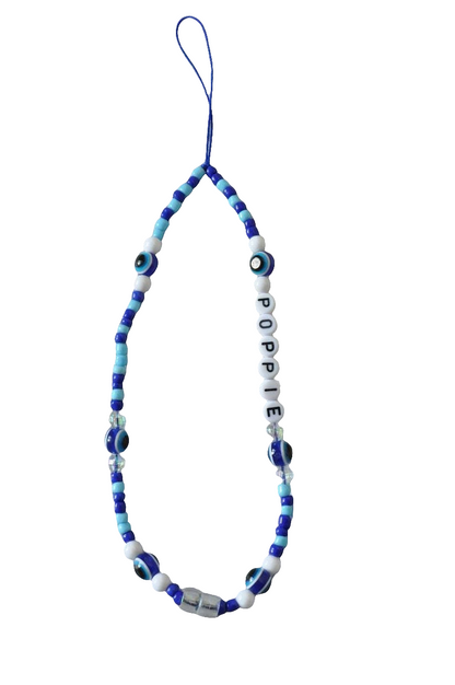 Blue Eye Phone Charm Strap