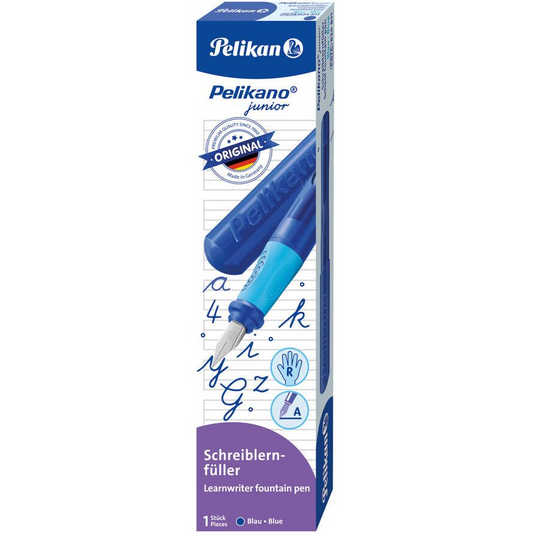 Pelikan Pelikano Junior Schreiblernfüller Rechtshä. Blau A (824811) (824811)