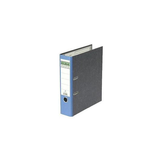 ELBA Ordner rado Wolkenmarmor A4 mit Rückenschild blau (100555312)-0