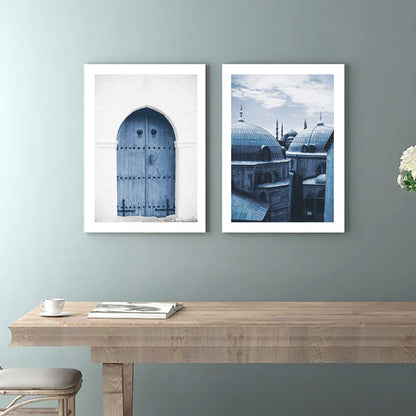 Poster Istanbul Sultan Ahmet Moschee I Blaue Moschee I Wandbilder Wohnzimmer & Schlafzimmer I Deko Print Bilder I ohne Rahmen-2